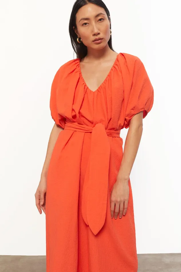 Women Mara Hoffman Dresses Alora Dress Poppy