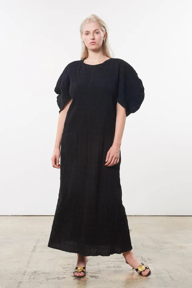 Women Mara Hoffman Dresses Extended Aranza Dress Black