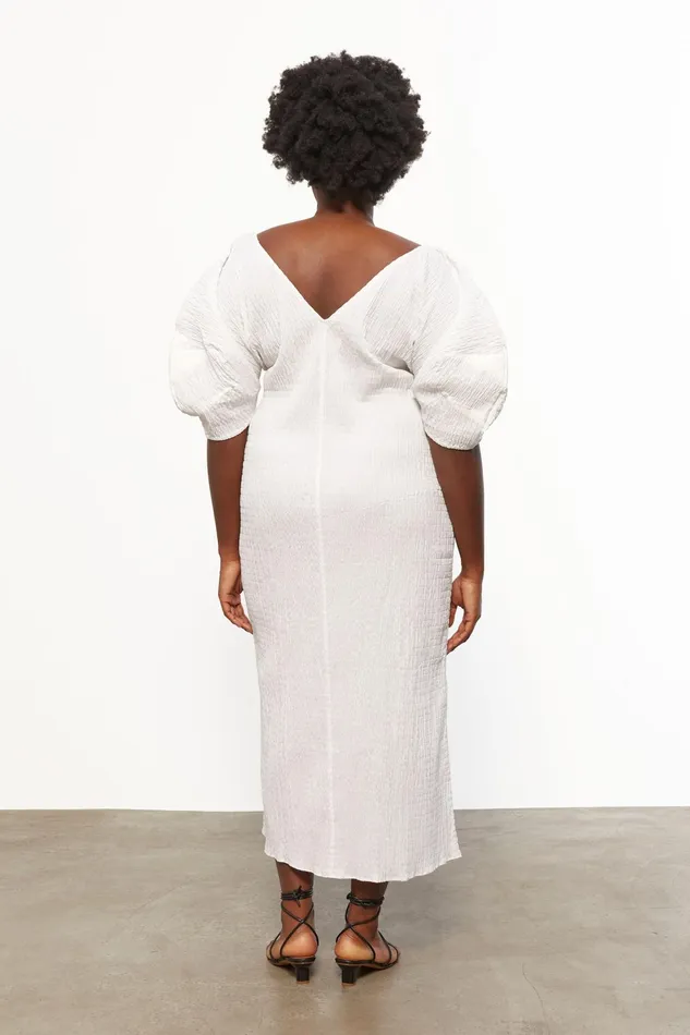 Women Mara Hoffman Extended Sizes Extended Gracen Dress White Women Mara Hoffman Extended Sizes Extended Gracen Dress White