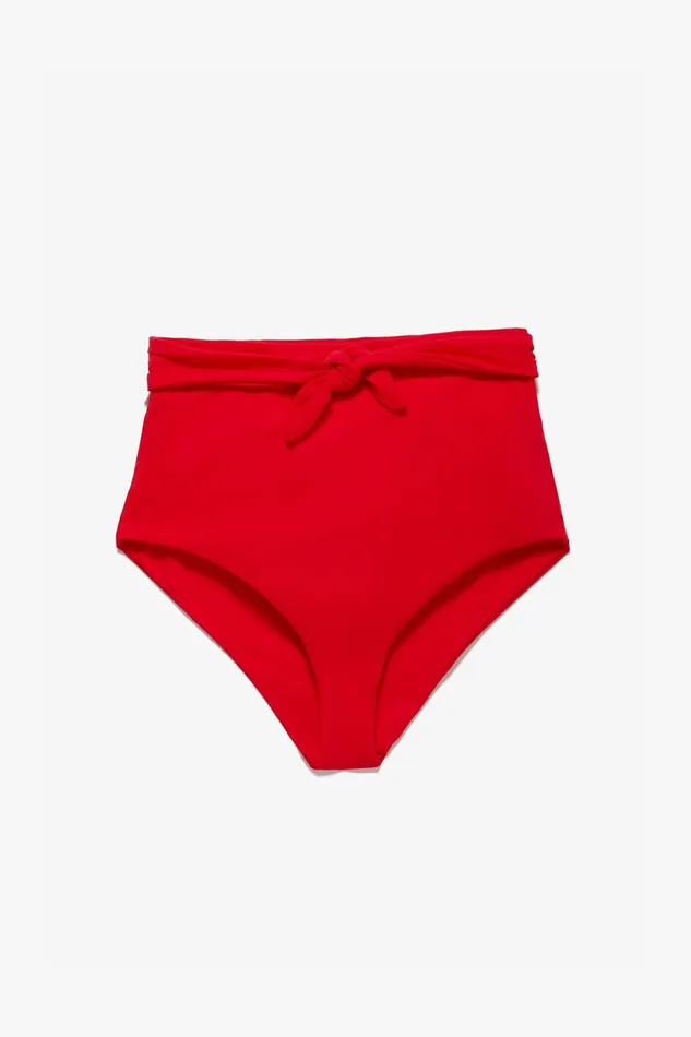 Women Mara Hoffman Extended Sizes Extended Jay Bikini Bottom Red