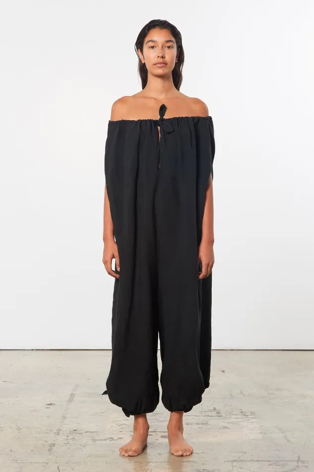 Women Mara Hoffman Jumpsuits and Rompers Fifi Jumpsuit Black