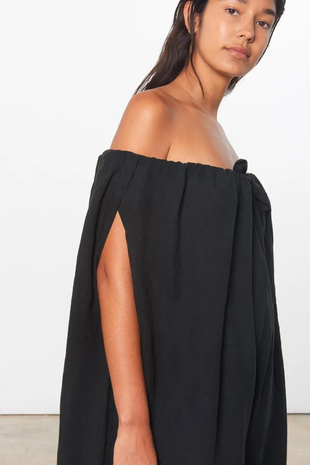 Women Mara Hoffman Jumpsuits and Rompers Fifi Jumpsuit Black