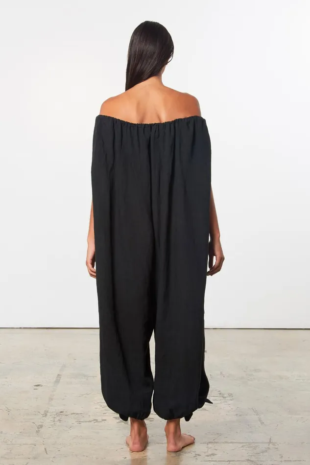 Women Mara Hoffman Jumpsuits and Rompers Fifi Jumpsuit Black