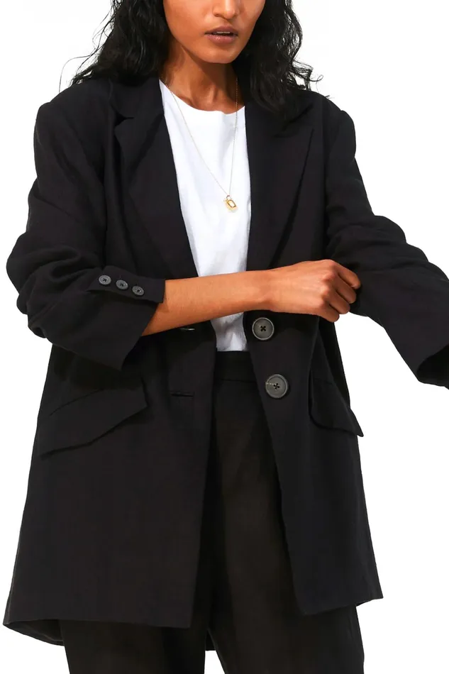 Women Mara Hoffman Outerwear Tatum Jacket Black