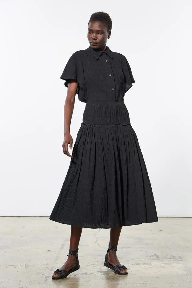 Women Mara Hoffman Skirts Alejandra Skirt Black