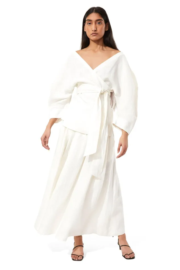 Women Mara Hoffman Tops Emiliana Top White Women Mara Hoffman Tops Emiliana Top White