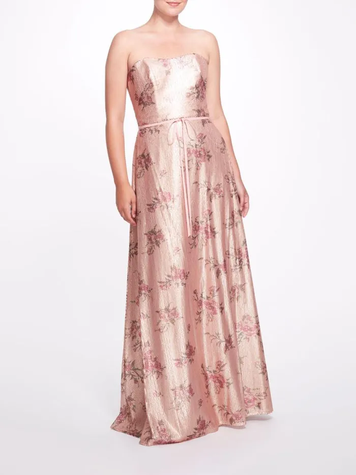 Women Marchesa Marchesa Notte Avola Blush