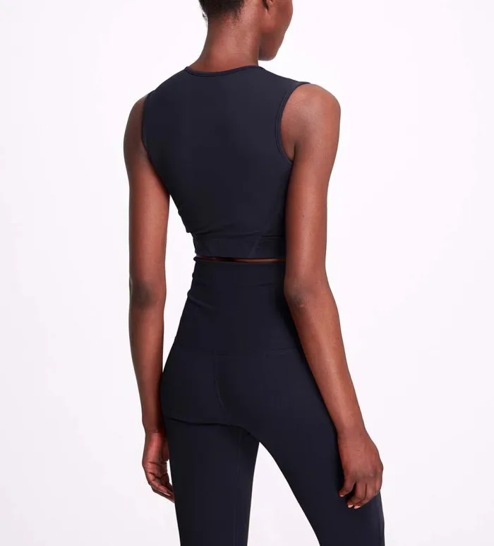Women Marchesa Tops Diane Performance Top Black