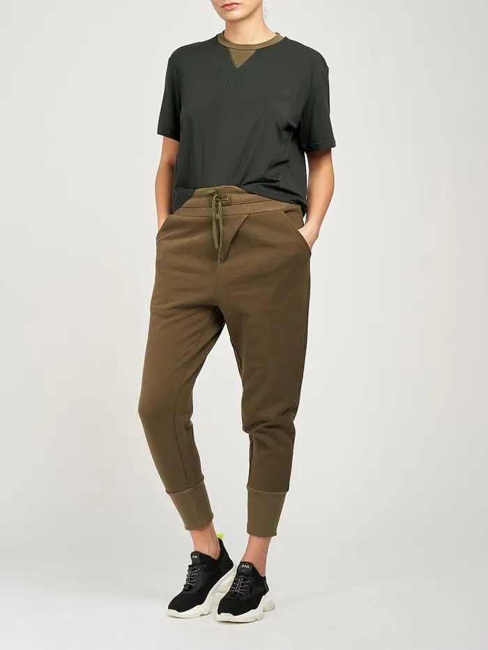 Women Marchesa Tops Dominique Tee Olive