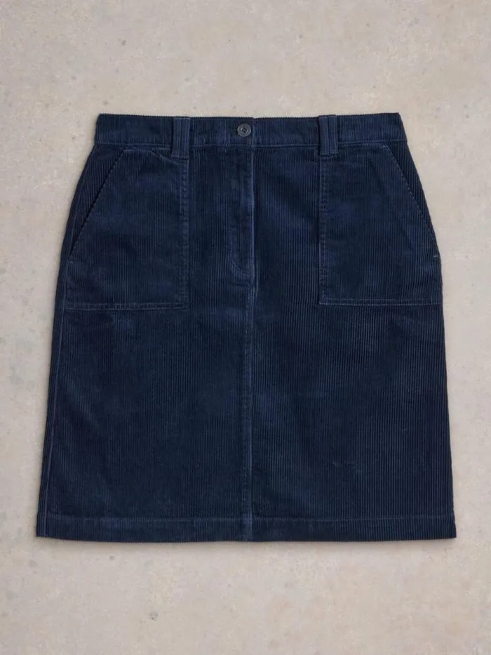 Women Marie Cord Skirt Dark Navy White Stuff Skirts Women Marie Cord Skirt Dark Navy White Stuff Skirts