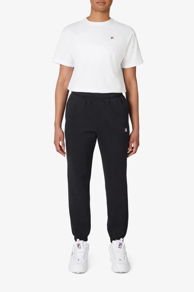Women Matching Sets Fila Classic Jogger 001 Black