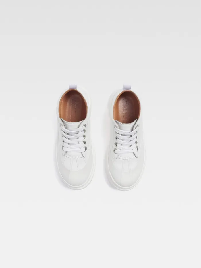 WomenMen Accessories and Shoes JACQUEMUS The Meunier Kids039 Shoes White