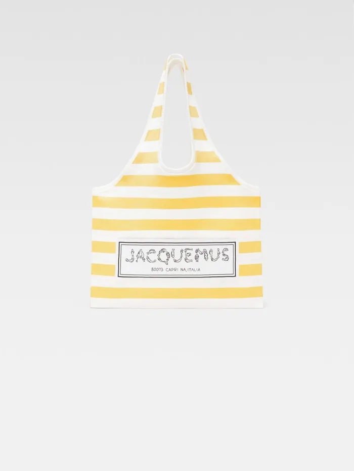 WomenMen Baskets and Totebags JACQUEMUS The Marcel Bag Multiyellow