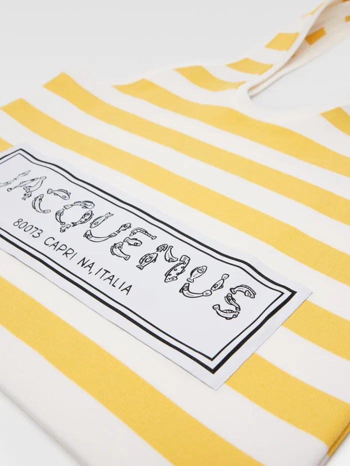 WomenMen Baskets and Totebags JACQUEMUS The Marcel Bag Multiyellow WomenMen Baskets and Totebags JACQUEMUS The Marcel Bag Multiyellow