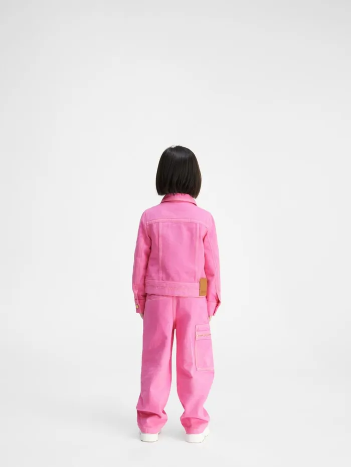 WomenMen Bottoms JACQUEMUS The Wide DeNmes Kids039 Denim Pants Pink WomenMen Bottoms JACQUEMUS The Wide DeNmes Kids039 Denim Pants Pink