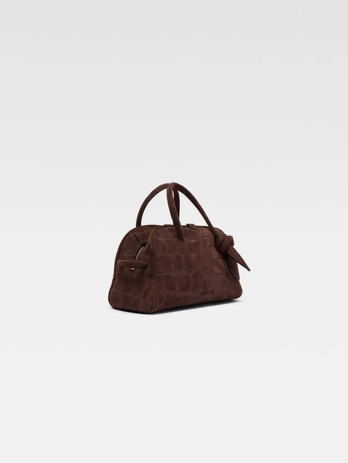 WomenMen Crossbody and Handbags JACQUEMUS The Small Turismo Dark Brown WomenMen Crossbody and Handbags JACQUEMUS The Small Turismo Dark Brown