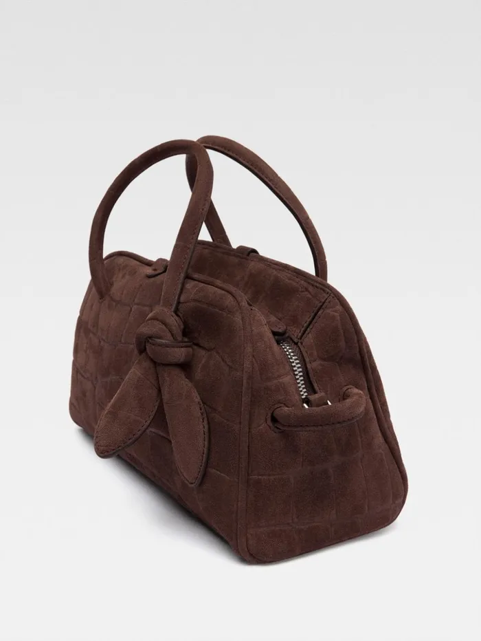 WomenMen Crossbody and Handbags JACQUEMUS The Small Turismo Dark Brown WomenMen Crossbody and Handbags JACQUEMUS The Small Turismo Dark Brown