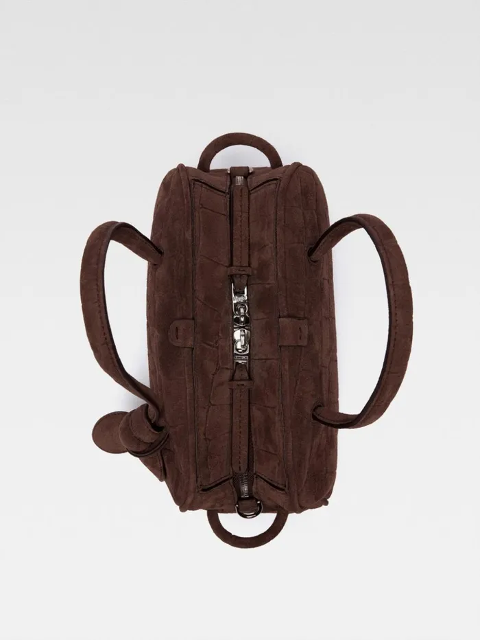 WomenMen Crossbody and Handbags JACQUEMUS The Small Turismo Dark Brown WomenMen Crossbody and Handbags JACQUEMUS The Small Turismo Dark Brown