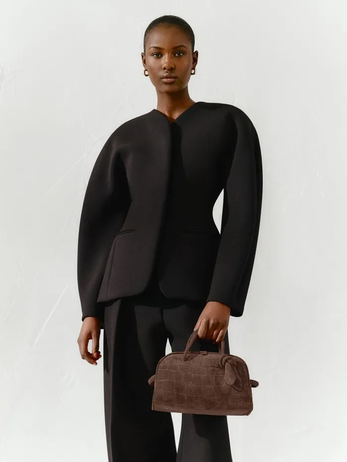 WomenMen Crossbody and Handbags JACQUEMUS The Small Turismo Dark Brown WomenMen Crossbody and Handbags JACQUEMUS The Small Turismo Dark Brown