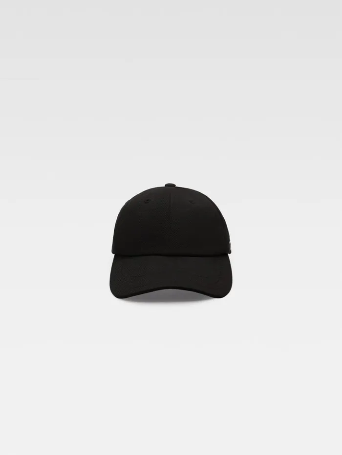 WomenMen Hats JACQUEMUS The Jacquemus Cap Black WomenMen Hats JACQUEMUS The Jacquemus Cap Black