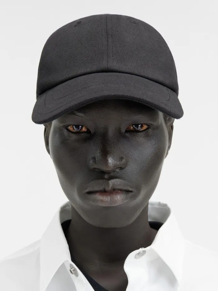 WomenMen Hats JACQUEMUS The Jacquemus Cap Black WomenMen Hats JACQUEMUS The Jacquemus Cap Black