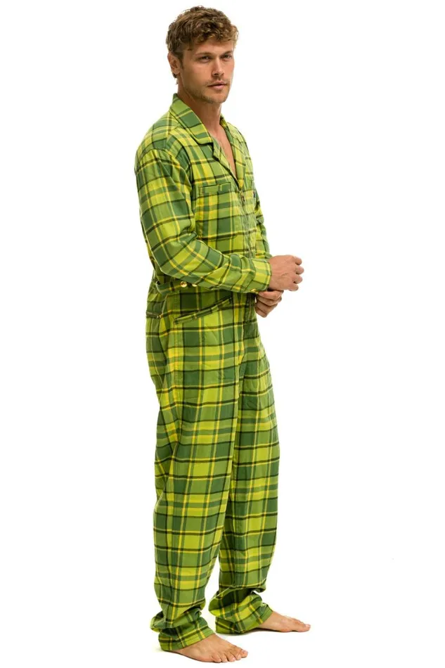 WomenMen Outerwear Aviator Nation UNISEX PLAID FLIGHT SUIT 8211 AVOCADO PLAID WomenMen Outerwear Aviator Nation UNISEX PLAID FLIGHT SUIT 8211 AVOCADO PLAID