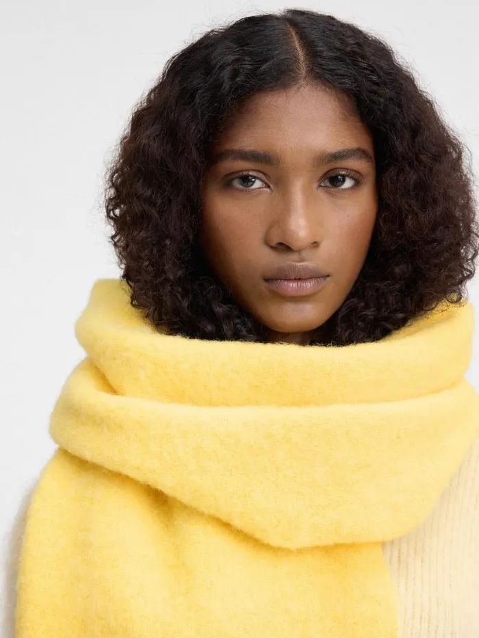 WomenMen Scarves Beanies and Gloves JACQUEMUS The Carro Scarf Yellow WomenMen Scarves Beanies and Gloves JACQUEMUS The Carro Scarf Yellow