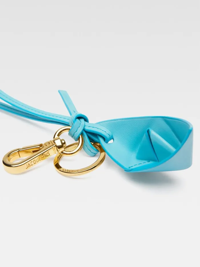 WomenMen Small Leather Goods JACQUEMUS The Bateau Keychain Light Turquoise WomenMen Small Leather Goods JACQUEMUS The Bateau Keychain Light Turquoise