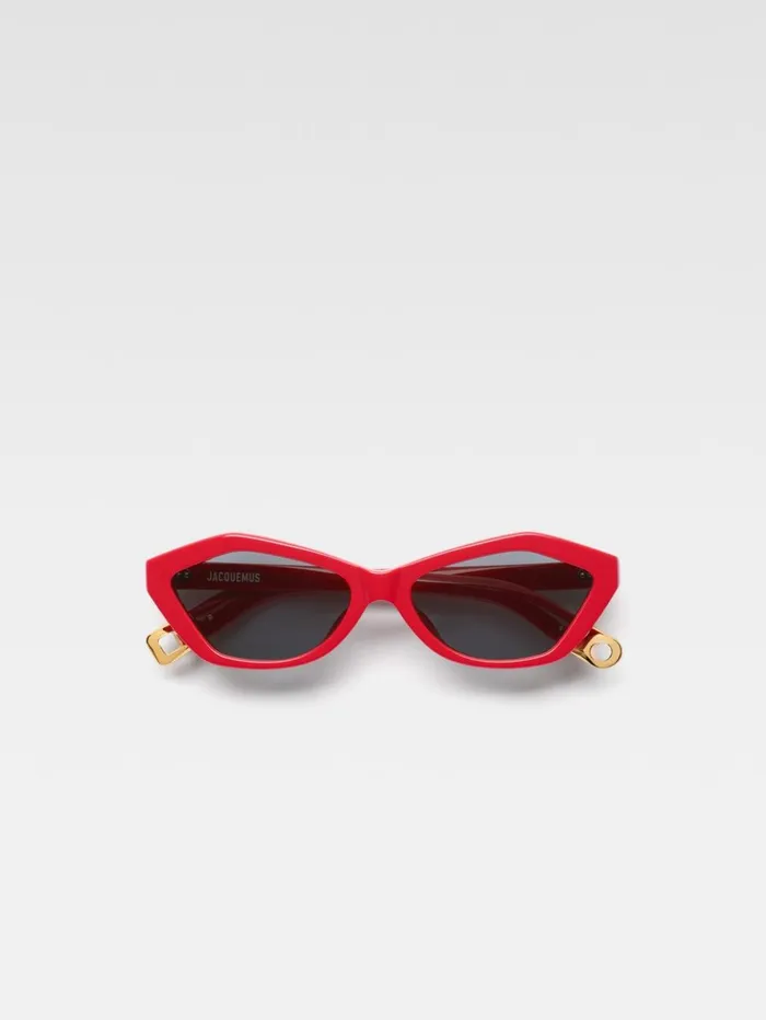 WomenMen Sunglasses JACQUEMUS The Bambino Sunglasses Red