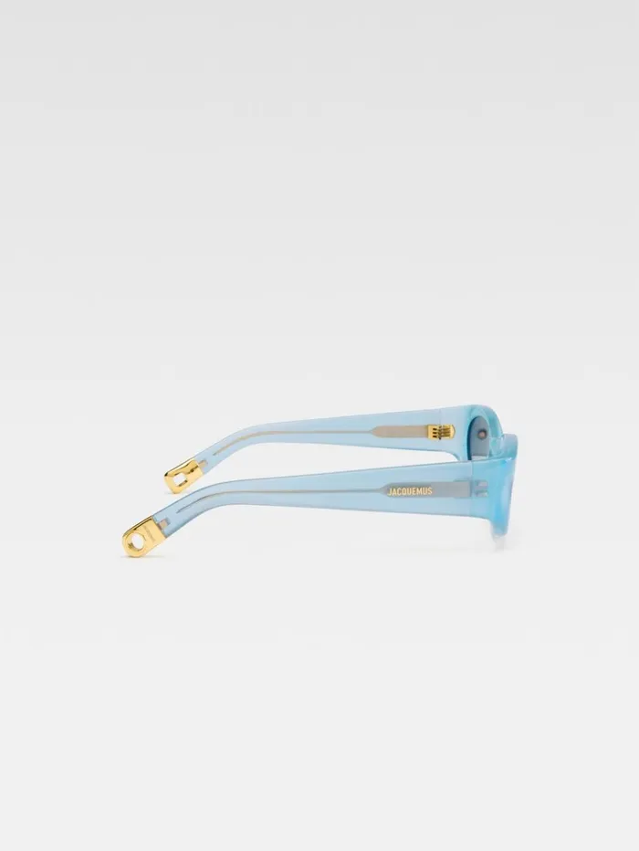 WomenMen Sunglasses JACQUEMUS The Ovalo Sunglasses Light Blue WomenMen Sunglasses JACQUEMUS The Ovalo Sunglasses Light Blue