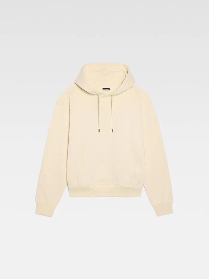WomenMen Sweatshirts and Joggings JACQUEMUS The Embroidered Sweatshirt Beige