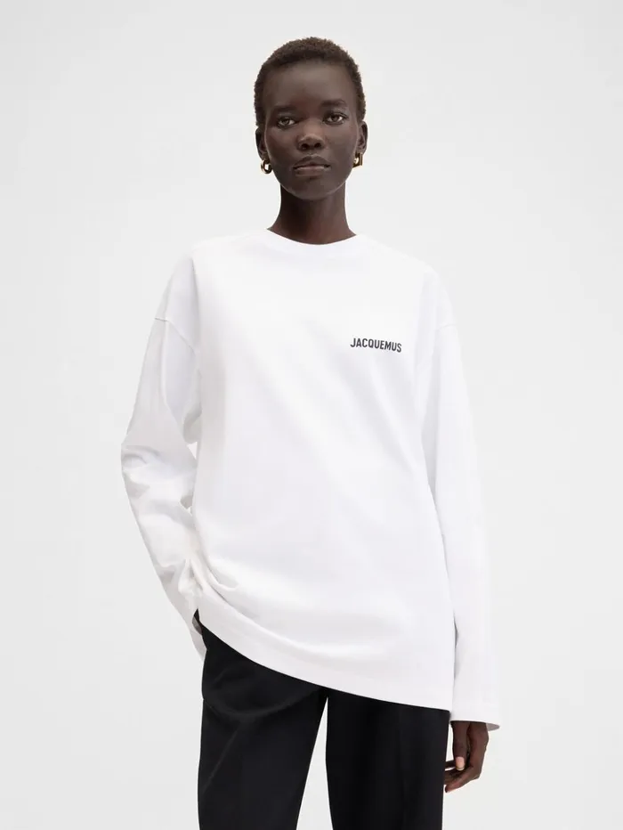 WomenMen Tshirts JACQUEMUS The Courchevel Address Tshirt Courchevel White WomenMen Tshirts JACQUEMUS The Courchevel Address Tshirt Courchevel White