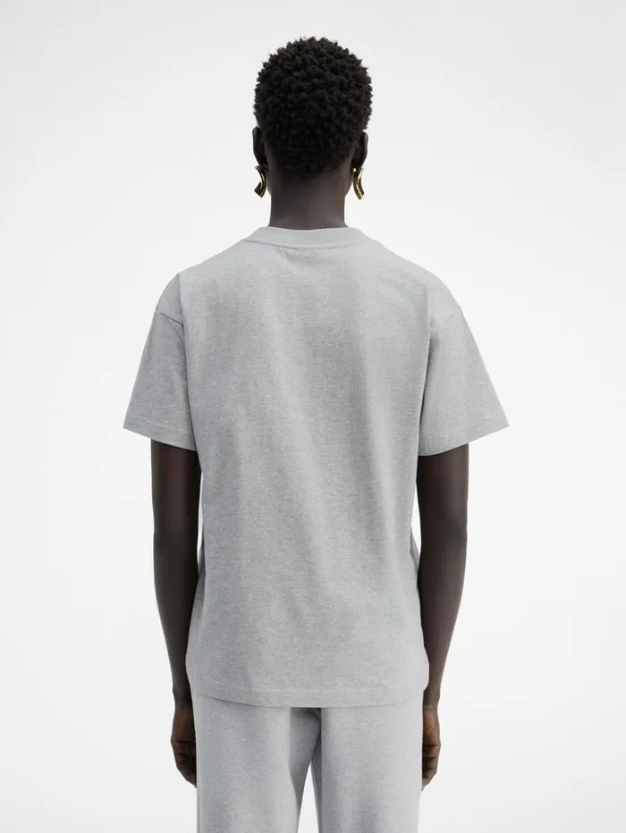 WomenMen Tshirts JACQUEMUS The Jacquemus Tshirt Grey