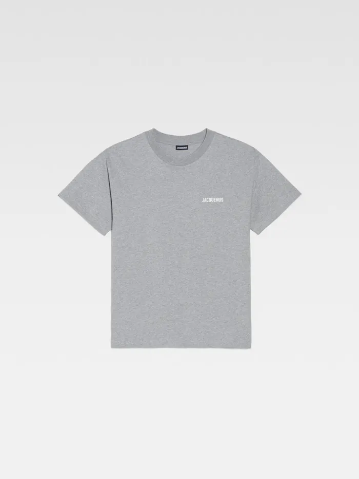WomenMen Tshirts JACQUEMUS The Jacquemus Tshirt Grey