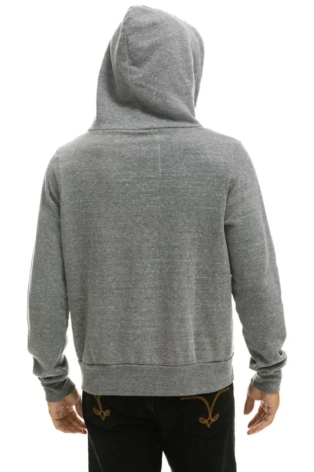 WomenMen Tops Aviator Nation 5 STRIPE HOODIE 8211 HEATHER GREY GREY WomenMen Tops Aviator Nation 5 STRIPE HOODIE 8211 HEATHER GREY GREY