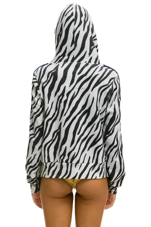 WomenMen Tops Aviator Nation NINJA PULLOVER HOODIE 8211 ZEBRA WomenMen Tops Aviator Nation NINJA PULLOVER HOODIE 8211 ZEBRA