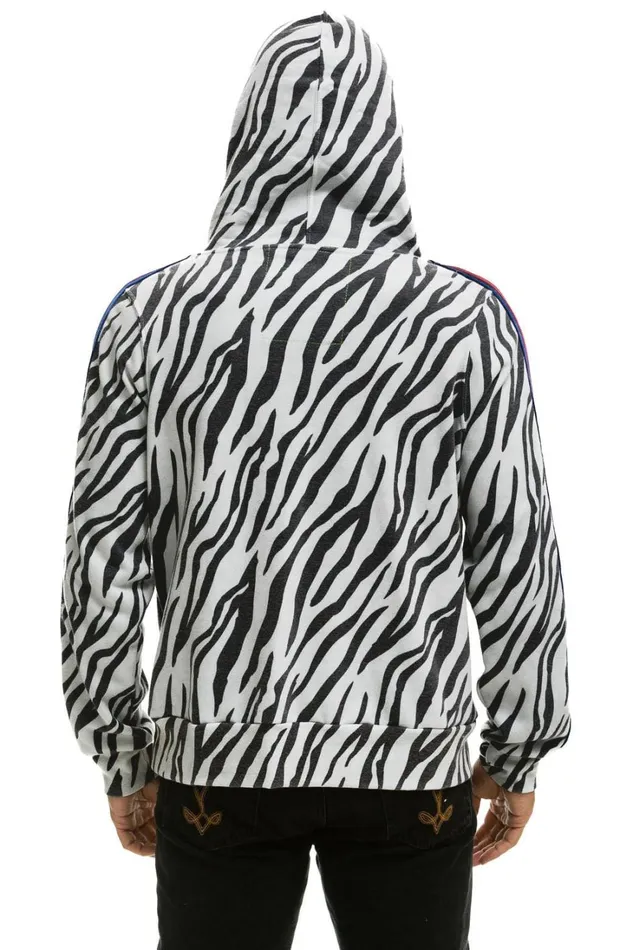 WomenMen Tops Aviator Nation NINJA PULLOVER HOODIE 8211 ZEBRA WomenMen Tops Aviator Nation NINJA PULLOVER HOODIE 8211 ZEBRA
