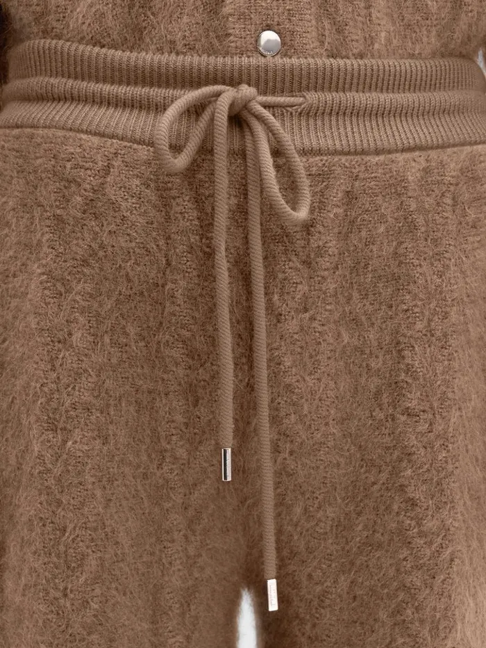 WomenMen Trousers and Shorts JACQUEMUS The Nuvola Shorts Camel