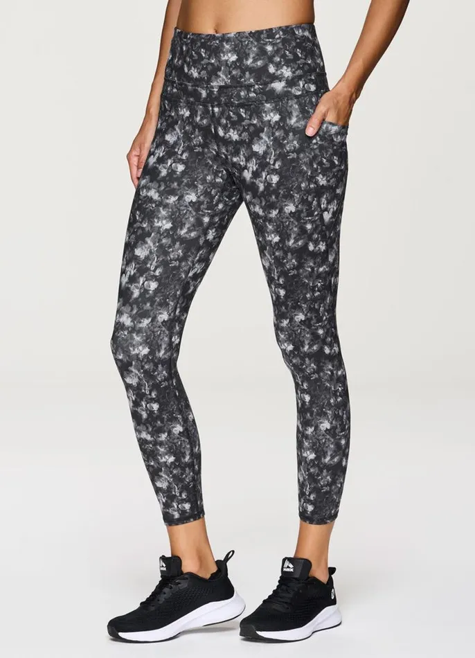 Women Misty Garden Super Soft 78 Legging Blackgrey RBX Active Leggings