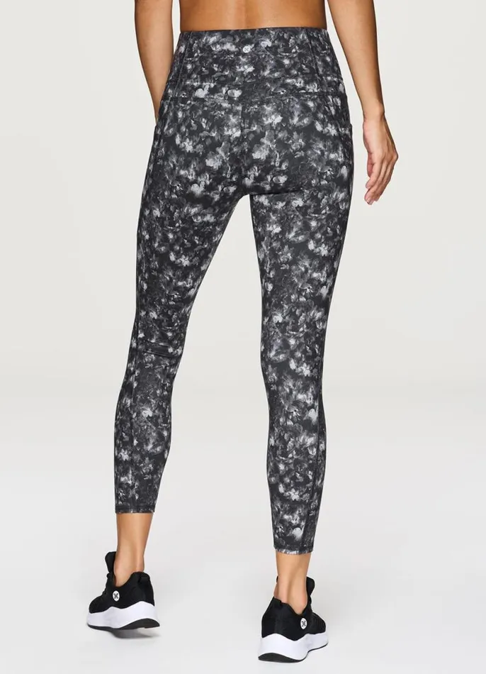 Women Misty Garden Super Soft 78 Legging Blackgrey RBX Active Leggings