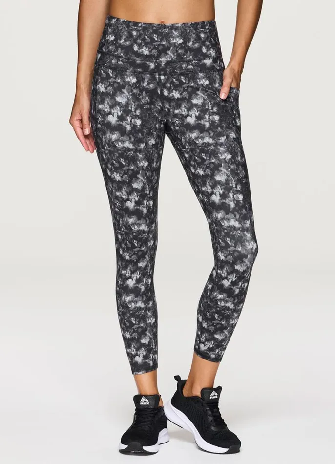 Women Misty Garden Super Soft 78 Legging Blackgrey RBX Active Leggings