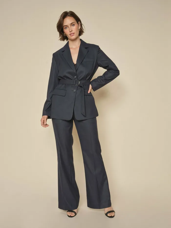 Women MMRhys Cais Pant Salute Navy Pants MOS MOSH Women MMRhys Cais Pant Salute Navy Pants MOS MOSH