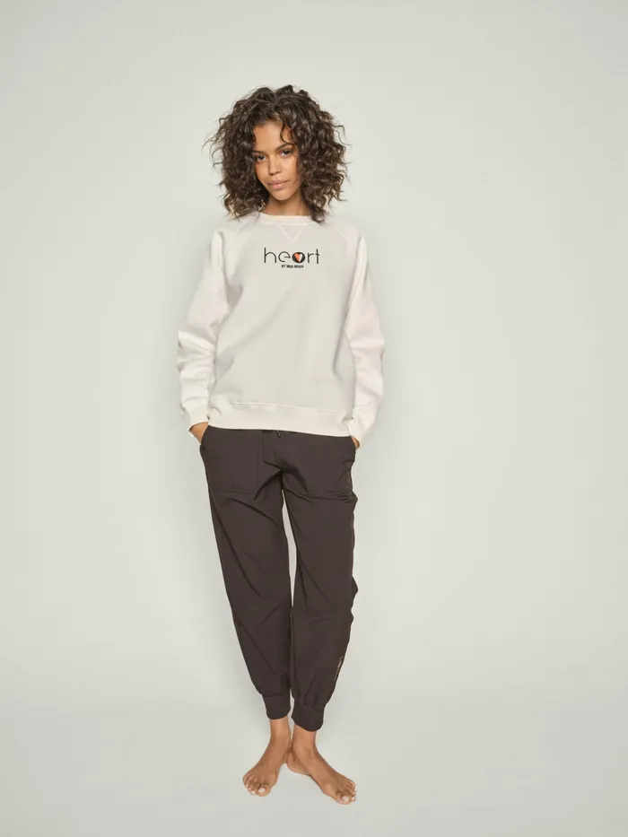 Women MMSedna Sweat Ecru HEART Sport MOS MOSH