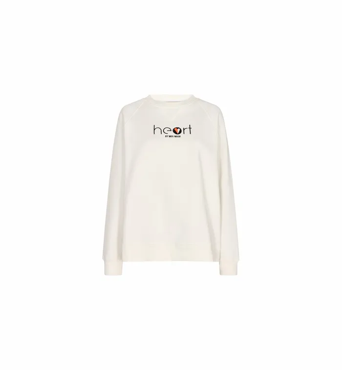 Women MMSedna Sweat Ecru HEART Sport MOS MOSH