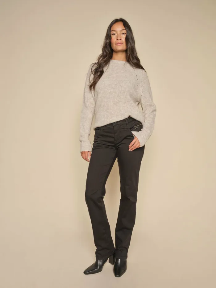 Women MMTammy Thora Knit Feather Gray Knits MOS MOSH Women MMTammy Thora Knit Feather Gray Knits MOS MOSH