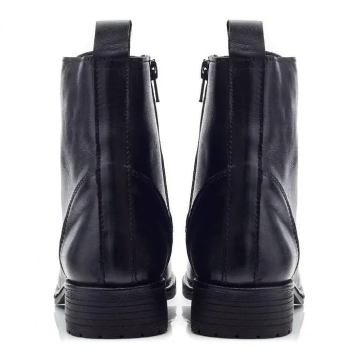 Women Moda In Pelle Black Boots M By Moda Surestime Black Leather