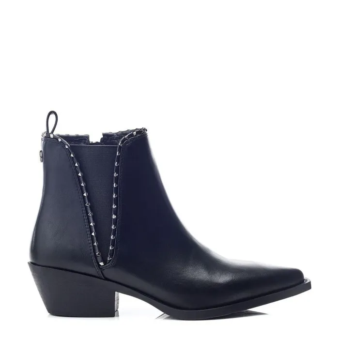Women Moda In Pelle Black Boots Perah Black Porvair