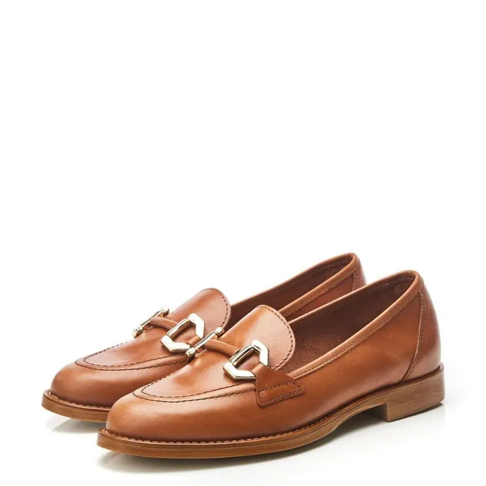 Women Moda In Pelle Brogues And Loafers Elsbeth Tan Leather