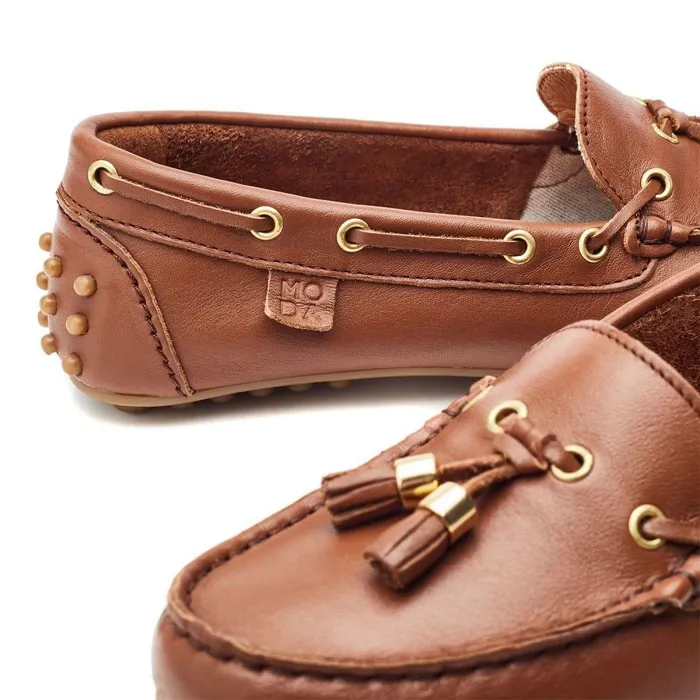 Women Moda In Pelle Casual Shoes Arienna Tan Leather