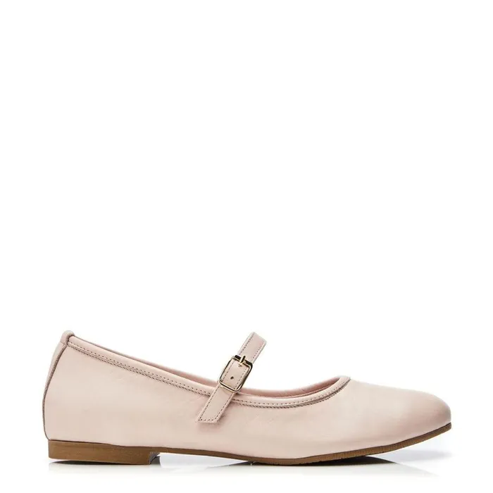 Women Moda In Pelle Casual Shoes Bsoleful BBallet Pink Leather
